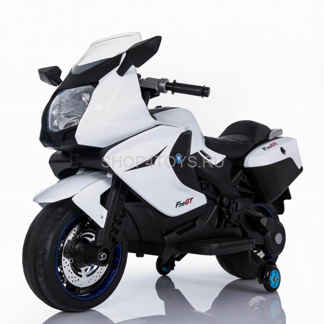 Детский электромобиль мотоцикл BMW K1200GT White 12V - XMX316-WHITE