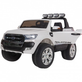 Детский электромобиль Dake Ford Ranger F650 White 4WD 2.4G - DK-F650-WHITE Детский электромобиль Dake Ford Ranger F650 White 4WD 2.4G - DK-F650-WHITE  - это лицензионная модель с полным приводом и магнитолой MP3