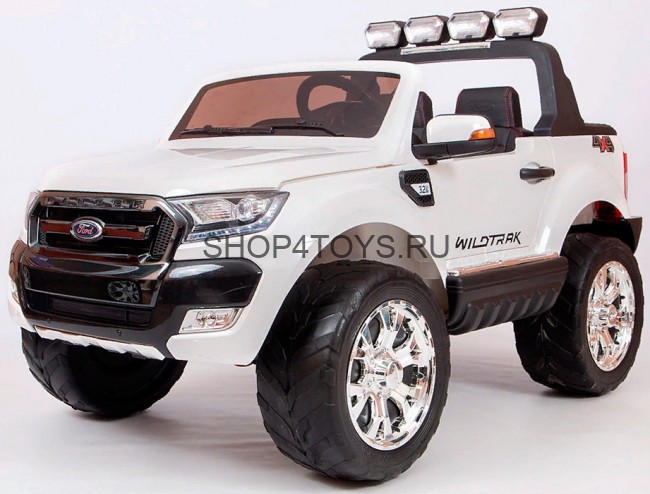 Детский электромобиль Dake Ford Ranger F650 White 4WD 2.4G - DK-F650-WHITE Детский электромобиль Dake Ford Ranger F650 White 4WD 2.4G - DK-F650-WHITE