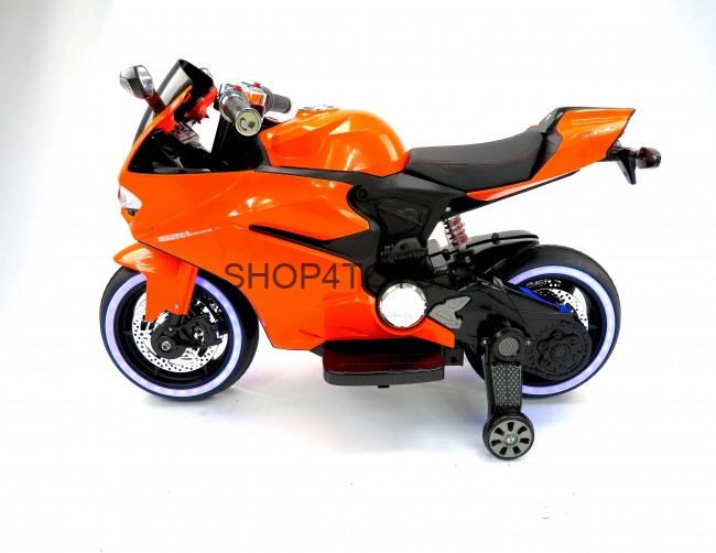 Детский электромобиль - мотоцикл Ducati Orange - SX1628-G-ORANGE