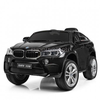 Детский электромобиль BMW X6M Black - JJ2199 Детский электромобиль BMW X6M Black - JJ2199