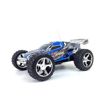 Радиоуправляемая трагги WL toys Mini Truggy - 2019 Миниатюрная модель багги была разработана специально для преодоления всевозможных препятствий, задние колёса со специальным протектором позволяет запускать модели и на улице!