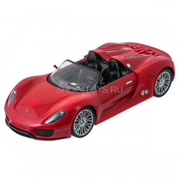Радиоуправляемый автомобиль MZ Porsche 918 Spyder 1:14 - 2046 Официально лицензированный кузов. Модель поставляется в полностью готовом виде, необходимо только зарядить аккумуляторы модели и можно приступать к гонкам.