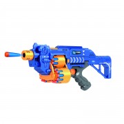 Автомат синий на батарейках с мягкими пулями - G2A Автомат синий на батарейках с мягкими пулями - G2A