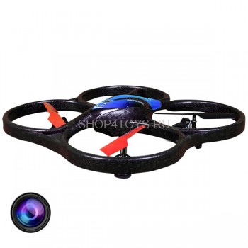 Радиоуправляемый мини квадрокоптер WLtoys Mini UFO с камерой - V606C Мини-квадокоптер от WLToys, уменьшенная версия популярного V262 с камерой