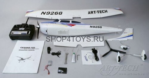 Радиоуправляемый самолет Art-tech Cessna 182 - 2.4G - 21014