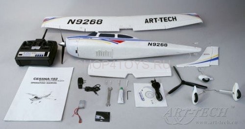 Радиоуправляемый самолет Art-tech Cessna 182 - 2.4G - 21014