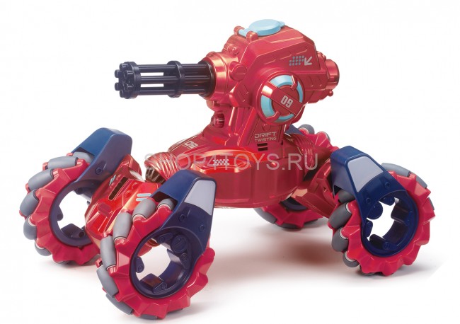 Радиоуправляемый дрифт Твистер Yearoo (стреляет пульками) 1:12 - 99009-1-RED Радиоуправляемый дрифт Твистер Yearoo (стреляет пульками) 1:12 - 99009-1-RED