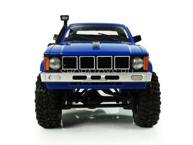 Радиоуправляемая машина WPL пикап Hilux (синий) 4WD 2.4G 1:16 RTR - WPLC-24R-BLUE Радиоуправляемая машина WPL пикап Hilux (синий) 4WD 2.4G 1:16 RTR - WPLC-24R-BLUE