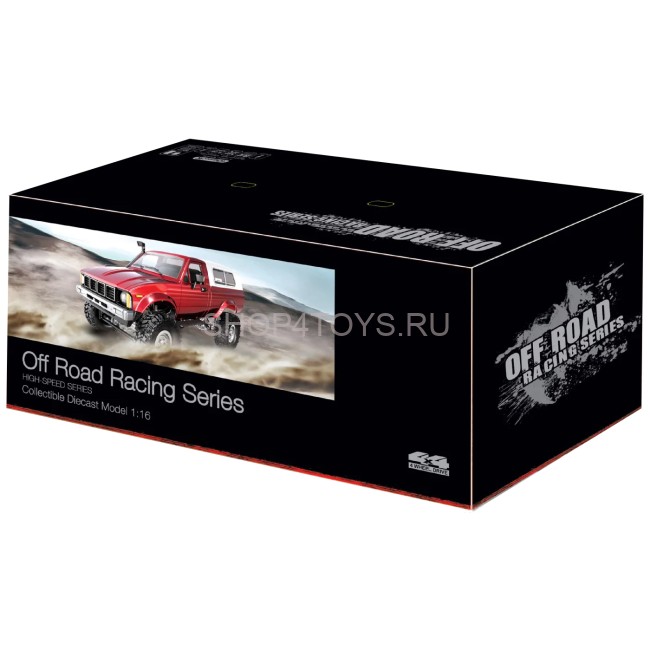 Радиоуправляемая машина WPL пикап Hilux (синий) 4WD 2.4G 1:16 RTR - WPLC-24R-BLUE Радиоуправляемая машина WPL пикап Hilux (синий) 4WD 2.4G 1:16 RTR - WPLC-24R-BLUE