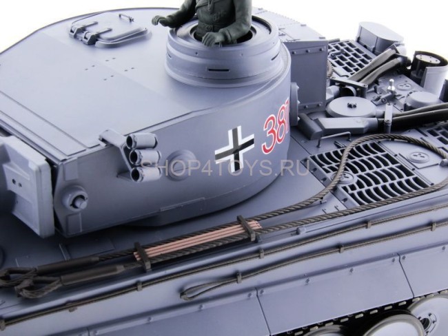 Радиоуправляемый танк Heng Long German Tiger S version V7.0 масштаб 1:16 2.4G - 3818-1-Upg-V7