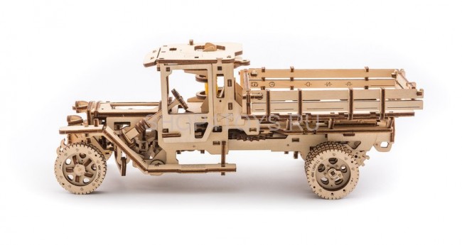 Деревянный 3D конструктор Ugears "Грузовик UGM-11" - 70018