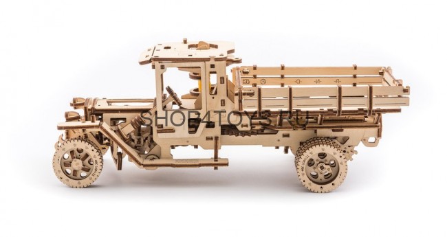 Деревянный 3D конструктор Ugears "Грузовик UGM-11" - 70018
