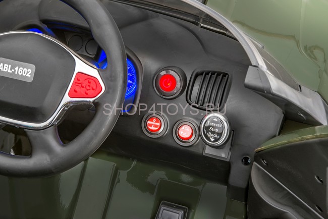 Радиоуправляемый электромобиль Шевроле Chevrolet Colorado Green 4WD 12V 2.4G - ABL1602