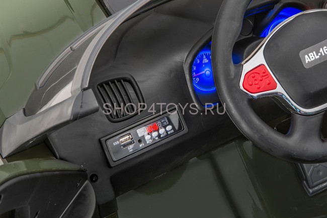 Радиоуправляемый электромобиль Шевроле Chevrolet Colorado Green 4WD 12V 2.4G - ABL1602