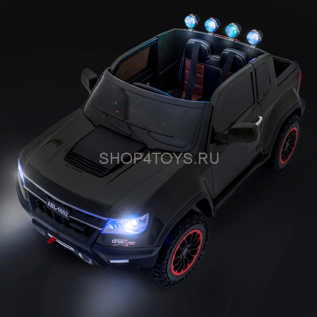Радиоуправляемый электромобиль Шевроле Chevrolet Colorado Green 4WD 12V 2.4G - ABL1602