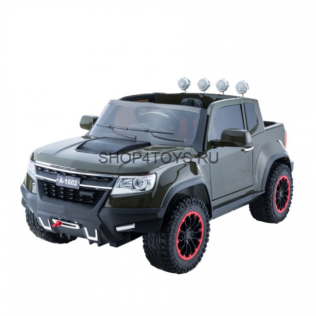 Радиоуправляемый электромобиль Шевроле Chevrolet Colorado Green 4WD 12V 2.4G - ABL1602