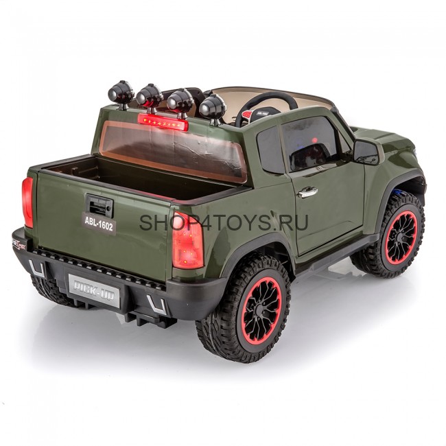 Радиоуправляемый электромобиль Шевроле Chevrolet Colorado Green 4WD 12V 2.4G - ABL1602