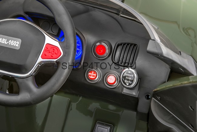 Радиоуправляемый электромобиль Шевроле Chevrolet Colorado Green 4WD 12V 2.4G - ABL1602