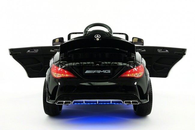 Детский электромобиль Mercedes CLA45 AMG LUXURY Black 12V - SX1538-E