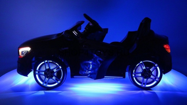 Детский электромобиль Mercedes CLA45 AMG LUXURY Black 12V - SX1538-E