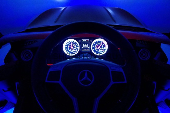 Детский электромобиль Mercedes CLA45 AMG LUXURY Black 12V - SX1538-E