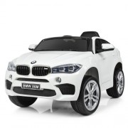 Детский электромобиль BMW X6M White - JJ2199 Детский электромобиль BMW X6M White - JJ2199