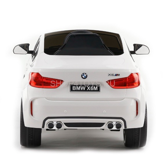 Детский электромобиль BMW X6M White - JJ2199