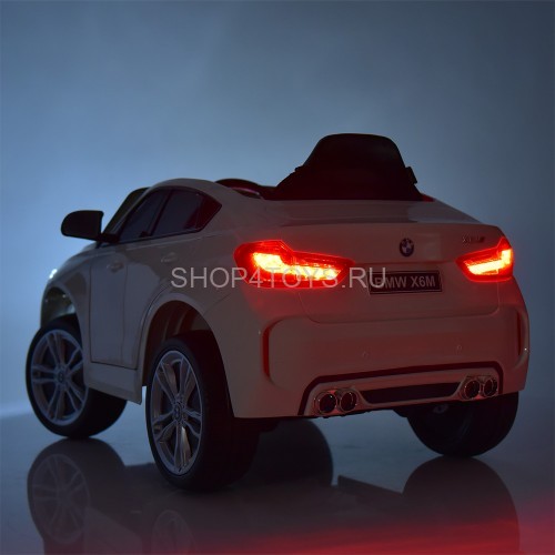 Детский электромобиль BMW X6M White - JJ2199