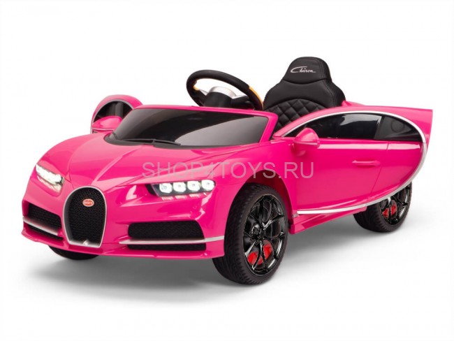Детский электромобиль Bugatti Chiron 2.4G - Pink - HL318 Детский электромобиль Bugatti Chiron 2.4G - Pink - HL318