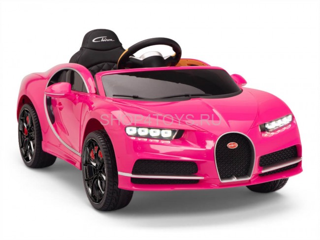 Детский электромобиль Bugatti Chiron 2.4G - Pink - HL318 Детский электромобиль Bugatti Chiron 2.4G - Pink - HL318
