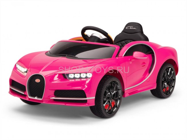 Детский электромобиль Bugatti Chiron 2.4G - Pink - HL318 Детский электромобиль Bugatti Chiron 2.4G - Pink - HL318
