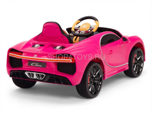 Детский электромобиль Bugatti Chiron 2.4G - Pink - HL318 Детский электромобиль Bugatti Chiron 2.4G - Pink - HL318