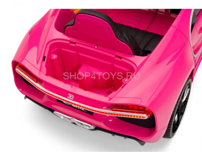 Детский электромобиль Bugatti Chiron 2.4G - Pink - HL318 Детский электромобиль Bugatti Chiron 2.4G - Pink - HL318
