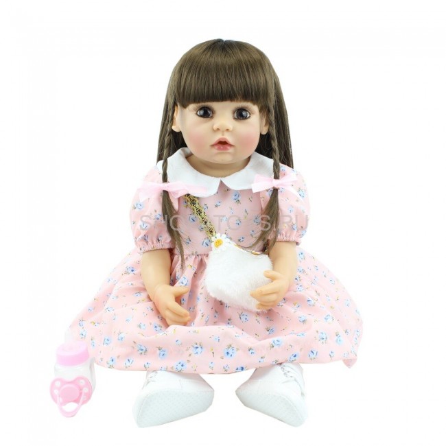 Реборн силиконовая Каринка