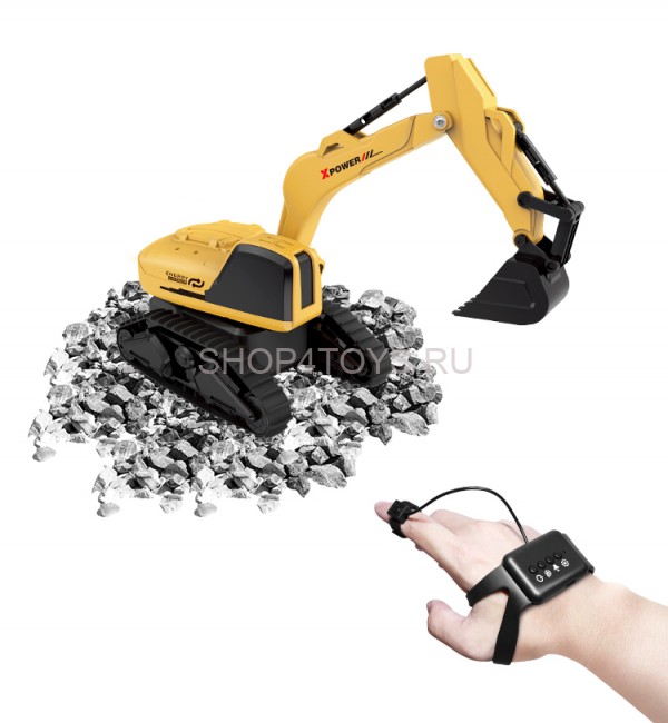 Радиоуправляемый экскаватор Le Neng Toys (пульт часы, акб, звук) - LNT-F4 Радиоуправляемый экскаватор Le Neng Toys (пульт часы, акб, звук) - LNT-F4