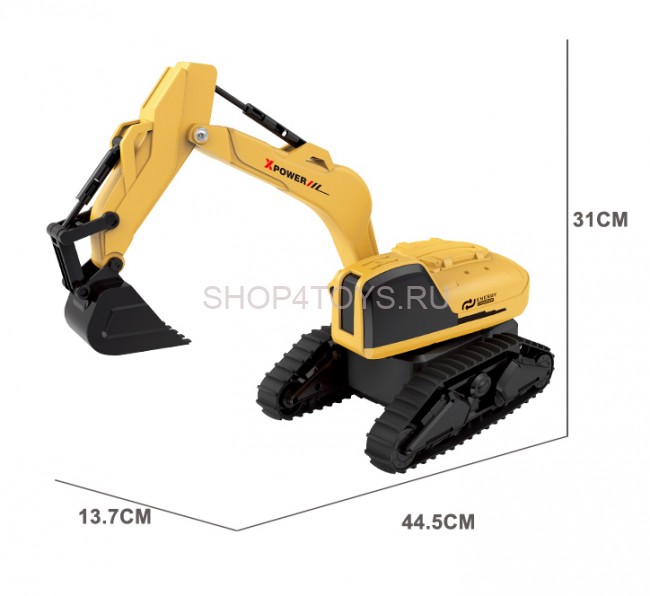 Радиоуправляемый экскаватор Le Neng Toys (пульт часы, акб, звук) - LNT-F4 Радиоуправляемый экскаватор Le Neng Toys (пульт часы, акб, звук) - LNT-F4