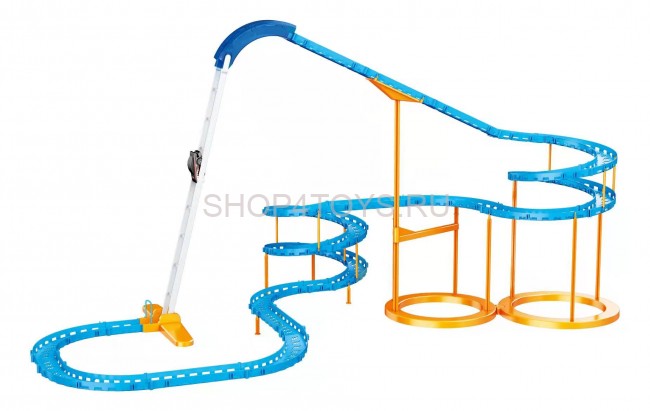 Гоночный автотрек Super Rail Car (1 машина с акб, свет, трюки) - GW-3288 Гоночный автотрек Super Rail Car (1 машина с акб, свет, трюки) - GW-3288