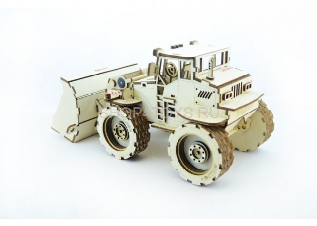 Конструктор 3D деревянный подвижный Lemmo Трактор Бульдог - Б-1 Конструктор 3D деревянный подвижный Lemmo Трактор Бульдог - Б-1