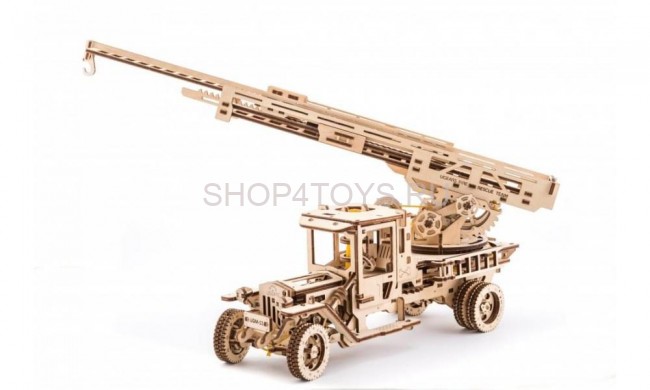 Деревянный 3D конструктор Ugears "Дополнение к грузовику UGM-11" - 70019