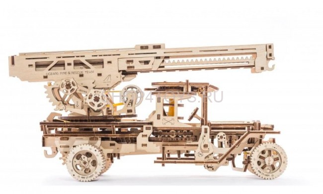 Деревянный 3D конструктор Ugears "Дополнение к грузовику UGM-11" - 70019