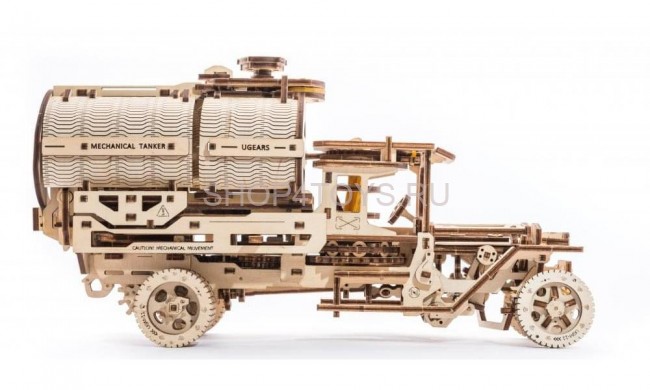 Деревянный 3D конструктор Ugears "Дополнение к грузовику UGM-11" - 70019