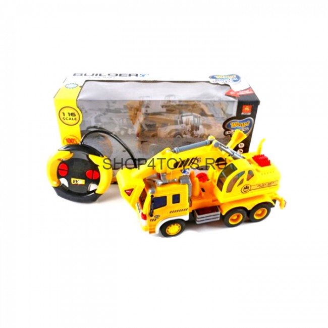 Радиоуправляемый грузовик - экскаватор 1:16 - WY1003