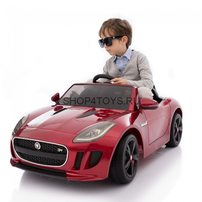 Радиоуправляемый детский электромобиль DMD-218 Jaguar RS-3 Red 12V 2.4G - DMD-218-R