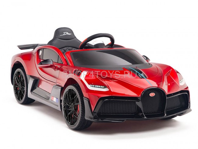 Детский электромобиль Bugatti Divo 12V - RED - HL338 Детский электромобиль Bugatti Divo 12V - RED - HL338