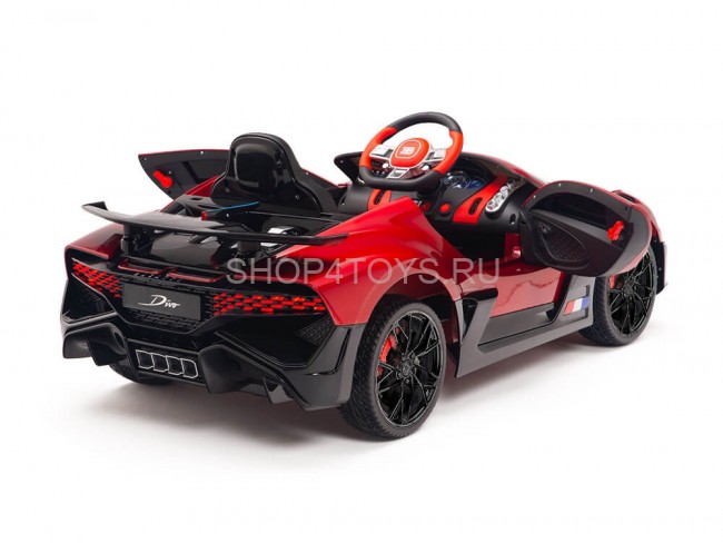 Детский электромобиль Bugatti Divo 12V - RED - HL338 Детский электромобиль Bugatti Divo 12V - RED - HL338