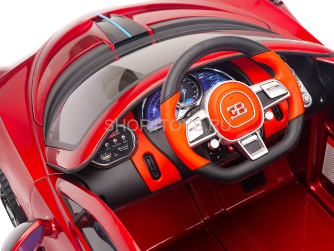 Детский электромобиль Bugatti Divo 12V - RED - HL338 Детский электромобиль Bugatti Divo 12V - RED - HL338