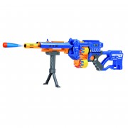 Винтовка синяя на батарейках с мягкими пулями - G3A Винтовка синяя на батарейках с мягкими пулями - G3A