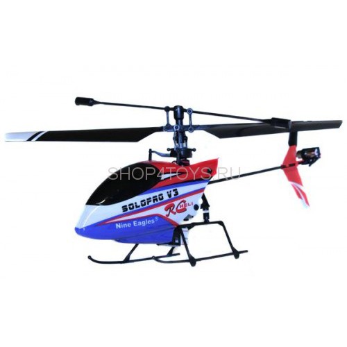 Радиоуправляемый вертолет Nine Eagles Solo Pro V3 260A (RED&BLUE) 2.4 GHz RTF - NE30226024207001 Радиоуправляемый вертолет Nine Eagles Solo Pro V3 260A (RED&BLUE) 2.4 GHz RTF - NE30226024207001