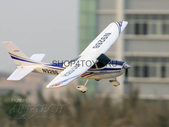 Радиоуправляемый самолет Art-tech Brushless Cessna 182 (400 class EPO) - 2.4G - 21018 Радиоуправляемый самолет Art-tech Brushless Cessna 182 (400 class EPO) - 2.4G - 21018
